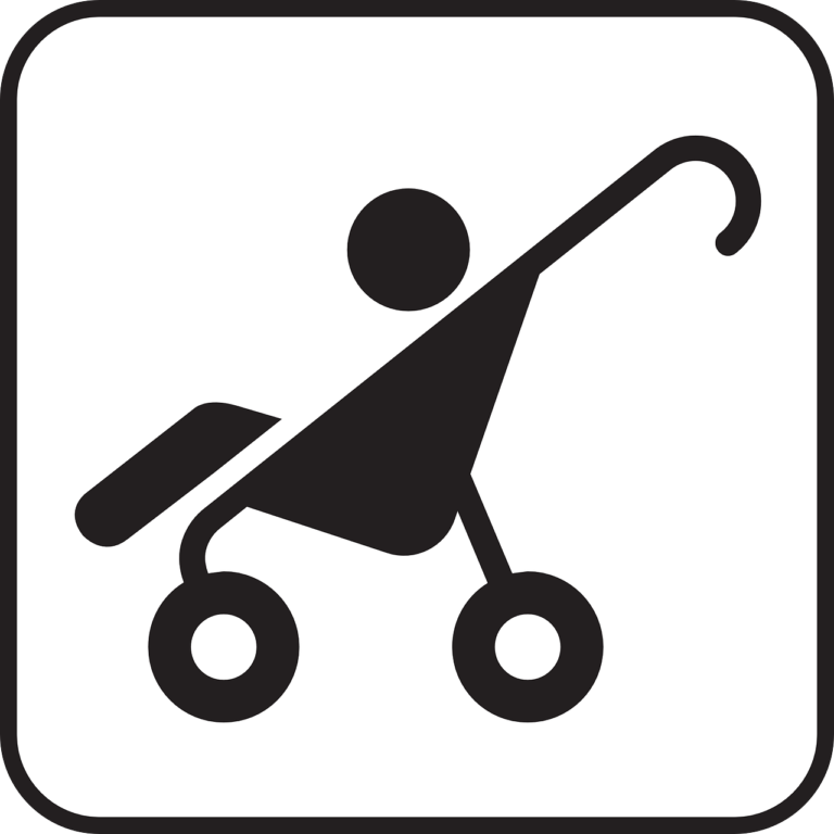 Grafika wózka dziecięcego